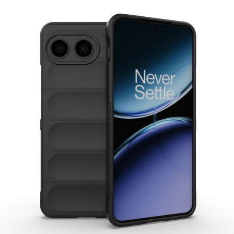 Силіконовий чохол Magic Flannel для OnePlus Nord 4 5G Global - чорний