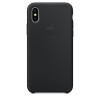 Силіконовий чохол Silicone Case Black на iPhone Xs Max