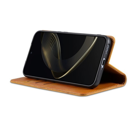 Чохол-книжка AZNS Magnetic Calf на Xiaomi 14T Pro - коричневий