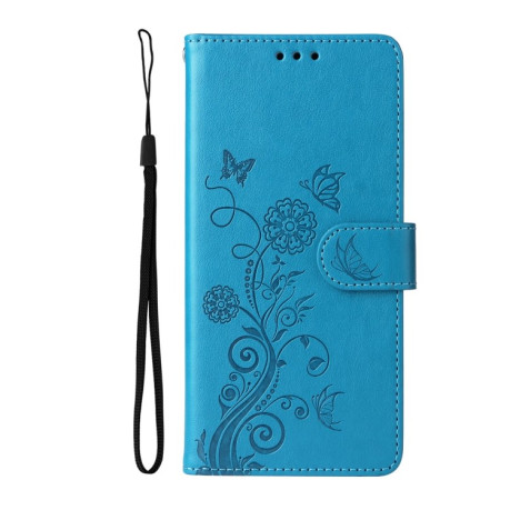 Чохол-книжка Embossed Butterfly для Xiaomi 14T Pro - синій