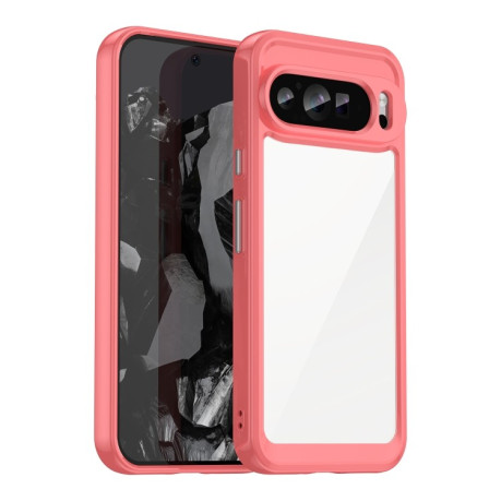 Протиударний чохол Colorful Acrylic Series для Google Pixel 9 Pro XL - червоний