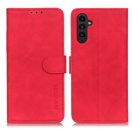 Чехол-книжка KHAZNEH Cowhide Texture на Samsung Galaxy A14 5G - красный