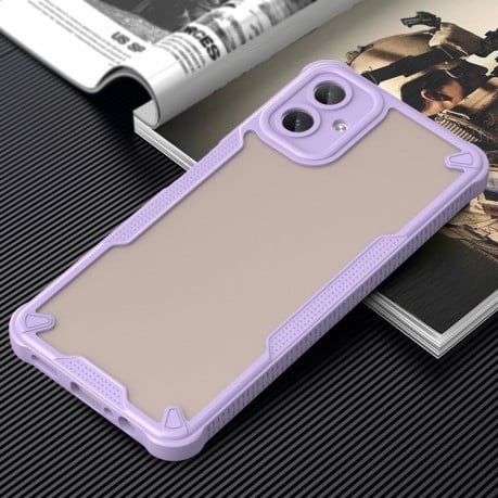 Протиударний чохол Armor Glaze PC Hybrid TPU для Samsung Galaxy A06 - фіолетовий
