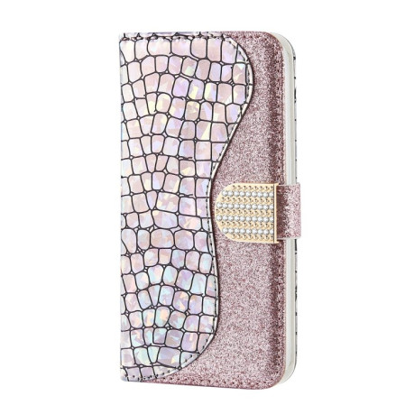 Чохол-книжка Laser Glitter Powder для Samsung Galaxy S23 5G - сріблястий