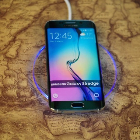 Беспроводная Зарядка Itian A9 Qi Standard LED Indicator Black для iPhone/ Samsung Galaxy