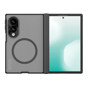 Матований чохол Nillkin Frosted Fold з MagSafe на Samsung Galaxy Fold8 5G — прозорий/чорний