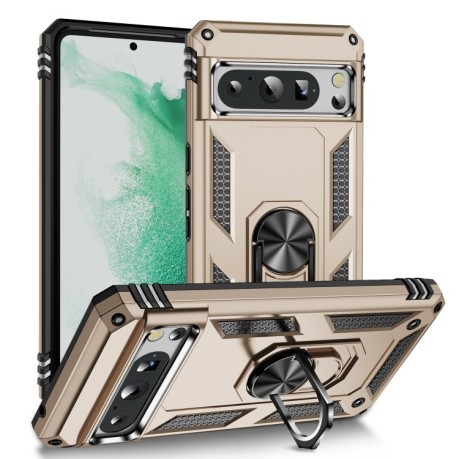 Протиударний чохол HMC 360 Degree Rotating Holder на Google Pixel 8 Pro - золотий