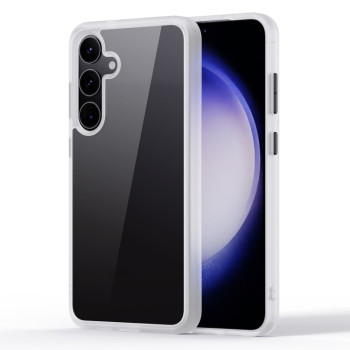 Противоударный чехол Ming Shield Hybrid Frosted для Samsung Galaxy S24+ 5G - белый