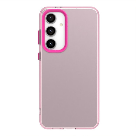 Противоударный чехол Candy Series для Samsung Galaxy S24 FE 5G - красный