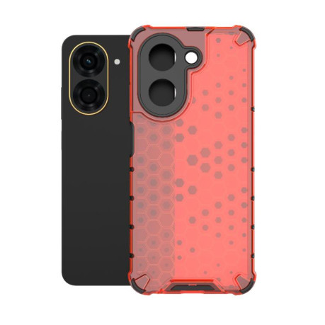 Противоударний чехол Honeycomb на Xiaomi Redmi A5 4G 171.7mm / Poco C71 - червоний