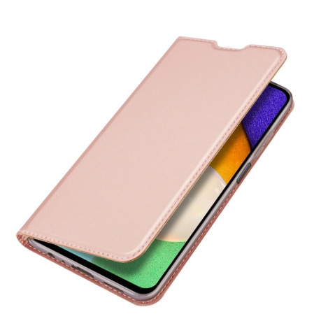 Чехол-книжка DUX DUCIS Skin Pro Series на Samsung Galaxy A03s - розовое золото