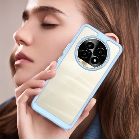 Протиударний чохол Colorful Acrylic Series для Realme 13 Pro+ 5G - синій