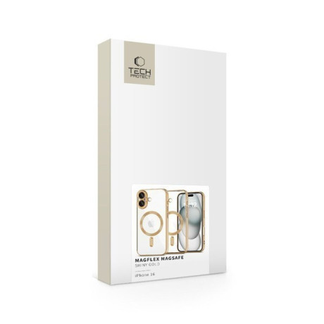 Чохол Tech-Protect MagFlex MagSafe для iPhone 16 - Gold