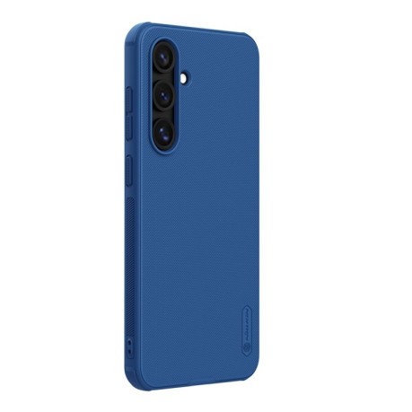 Чехол NILLKIN Frosted Shield Pro гибрид с  матовым покрытием на Samsung Galaxy S24 FE 5G - синий