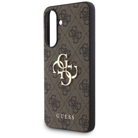Оригинальный чехол Guess Big 4G Logo Classic Logo для Samsung Galaxy A36 - Brown