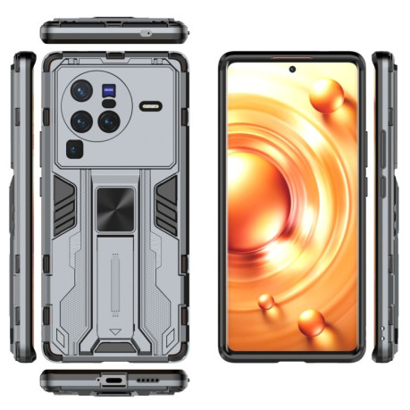 Протиударний чохол Supersonic для Vivo X80 Pro - сірий
