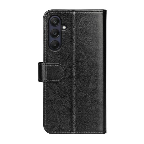 Чохол-книжка R64 Texture Horizontal Flip Leather для Samsung Galaxy A26 - чорний