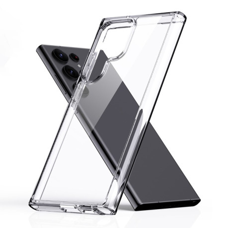 Противоударный чехол Clear Crystal Acrylic для Samsung Galaxy S23 Ultra 5G - прозорий