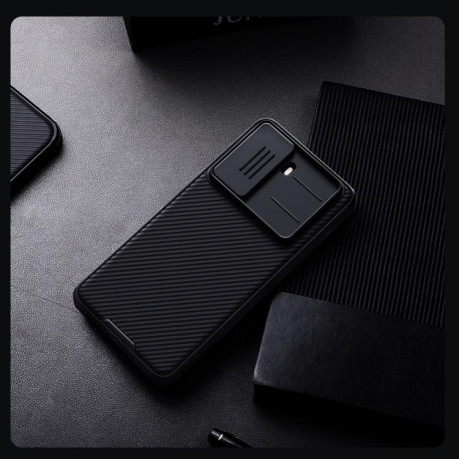 Ударозахисний чохол NILLKIN CamShield Pro на Xiaomi Poco X7 Pro - чорний