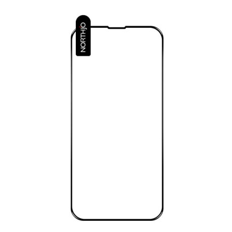 Защитное стекло NORTHJO A++ Screen Protector Full Glue Silk Printing на iPhone 16e - черное