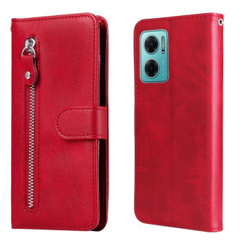 Чохол-книжка Fashion Calf Texture для Xiaomi Redmi Note 11E/Redme 10 5G - червоний