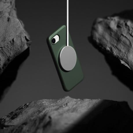 Оригинальный чехол Ringke Onyx Magnetic Magsafe на iPhone 16e - Green
