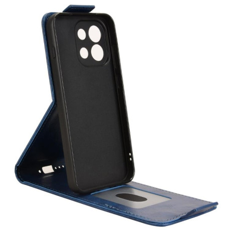 Чехол Magnetic Vertical Flip Leather для OnePlus 13T 5G - синий
