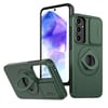 Противоударный чехол Camshield MagSafe Ring Holder Armor для Samsung Galaxy A35 5G - зеленый