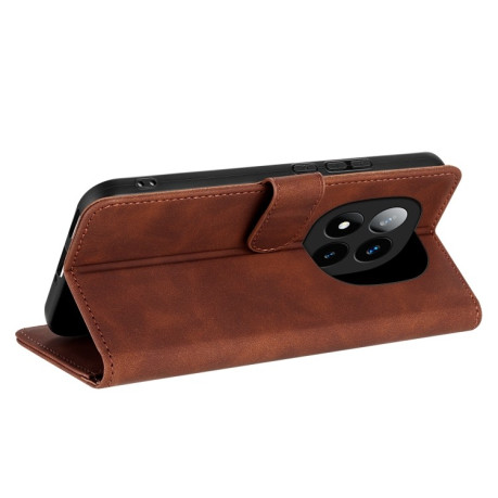 Чохол-книжка AZNS Skin Feel Calf Texture для Xiaomi Redmi Note 14 Pro 5G/Poco X7 - коричневий