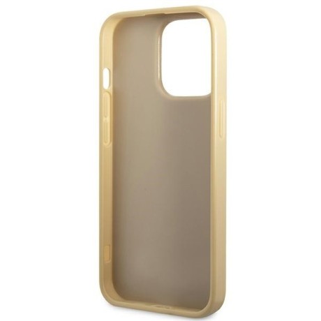 Оригінальний чохол Guess Glitter Script для iPhone 14 Pro Max - gold
