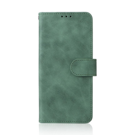 Чехол-книжка Solid Color Skin Feel на Samsung Galaxy A13 4G - зеленый