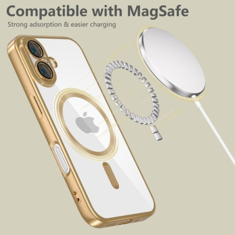 Чохол Tech-Protect MagFlex MagSafe для iPhone 16 - Gold