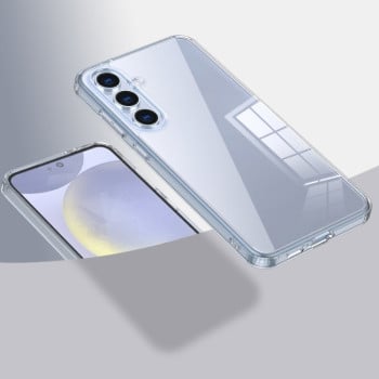 Чохол Armor Clear TPU Hybrid PC для Samsung Galaxy S24 FE 5G - прозорий