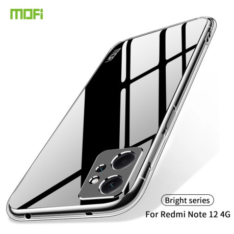 Ультратонкий чехол MOFI Ming Series для Xiaomi Redmi Note 12 4G - прозрачный