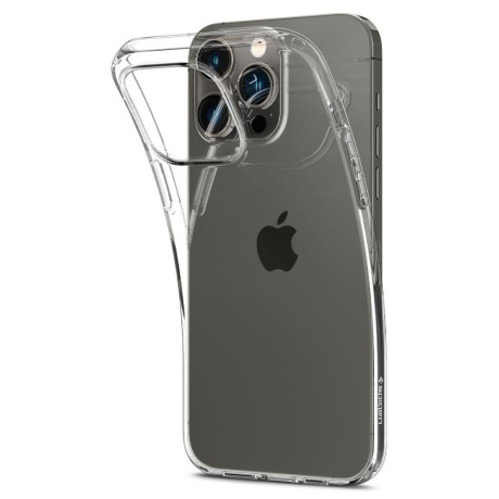 Оригинальный чехол Spigen Liquid Crystal на iPhone 14 Pro Max - Crystal Clear
