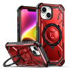 Противоударный чехол Armor Series MagSafe для iPhone 15 - красный