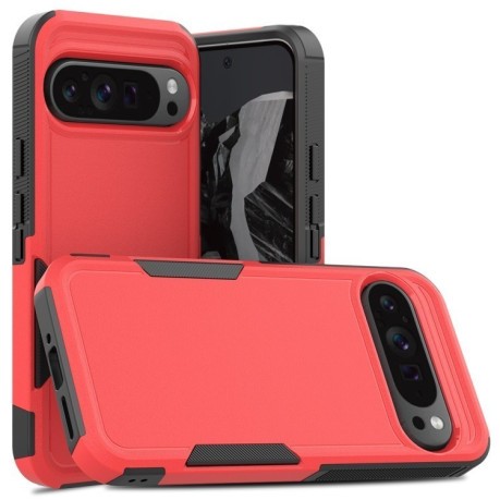 Противоударный чехол Armor 2 in 1 для Google Pixel 9 Pro XL - красный