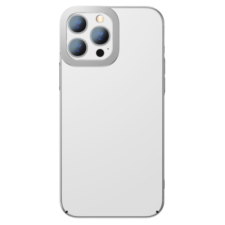 Протиударний чохол Baseus Glitter Plating для iPhone 13 Pro Max - сріблястий