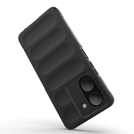 Силіконовий чохол Magic Flannel для Vivo Y36 4G - блакитний