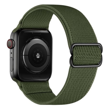 Ремешок Polyester Nylon для Apple Watch Ultra 49mm /45mm/44mm/42mm - зеленый