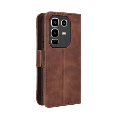 Чохол-книжка Skin Feel Calf на Infinix Note 50 4G / Note 50 Pro 4G - коричневий