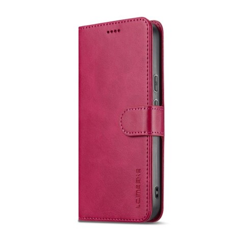 Чохол-книжка LC IMEEKE Calf Texture на Google Pixel 10a — червоний
