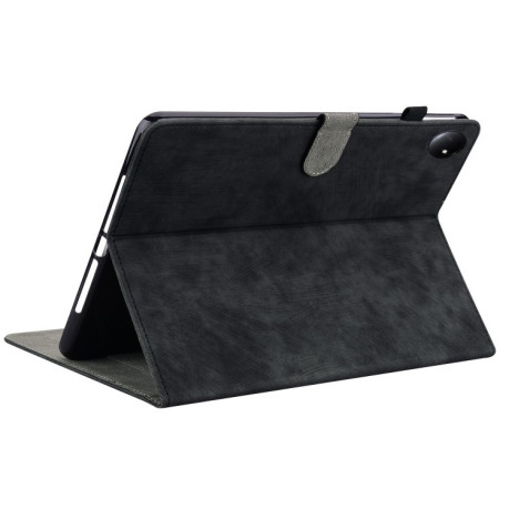 Чохол-книжка Embossed Tiger Pattern Leather для Xiaomi Redmi Pad SE 8.7 - чорний