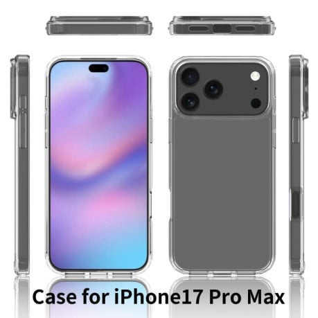 Прозрачный акриловый чехол HMC на iPhone 17 Pro Max