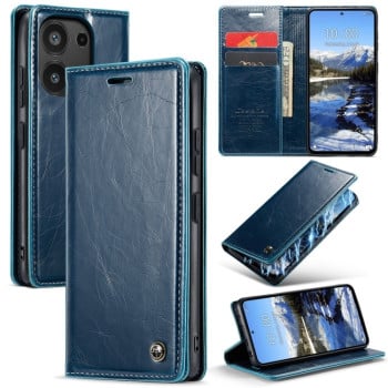 Чохол-книжка CaseMe 003 Series на Xiaomi Redmi Note 14S/ 13 Pro 4G / POCO M6 Pro 4G - синій