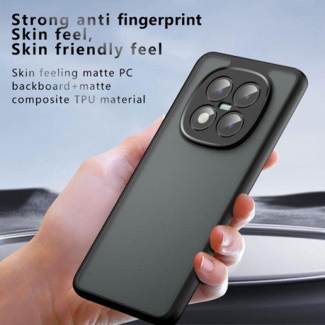 Противоударный чехол Armor Precise Hole гибрид для Poco 8 Pro/Redmi Note 15 Pro+ Global — прозрачный