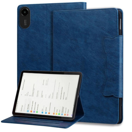 Чехол-книжка Cat Buckle Leather на Xiaomi Redmi Pad 2 - синий