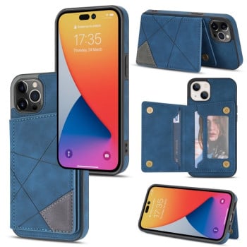 Чохол протиударний Line Card Holder для iPhone 14 Pro - синій