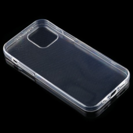 Двусторонний ультратонкий силиконовый чехол на iPhone 12 / 12 Pro