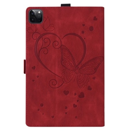 Чохол - книжка Love Butterfly Embossed Leather на iPad Pro 11 2024 - червоний